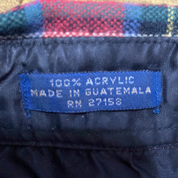 Claybrooke Outdoors Vintage Size L Red Plaid Flannel Shirt - Picture 5 of 7